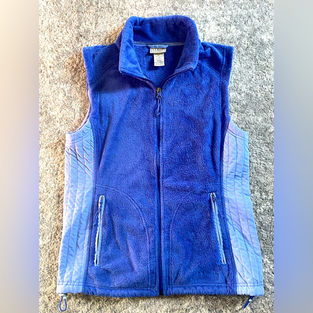 Women’s LL Bean performance fleece vest